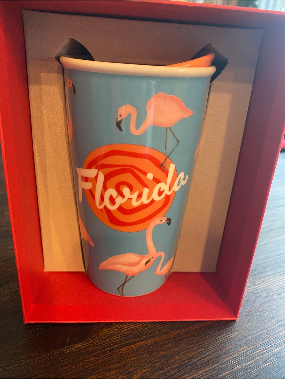 Starbucks 2015 Rare Florida Ceramic Tumbler